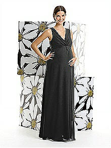 Alfred Sung Maternity Dress Style M406