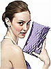 Quilted Clutch in Matte Satin