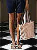 Bridesmaids' Taffeta Quilted Gift Tote