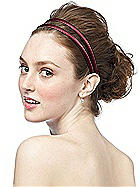 Double Headband in Matte Satin