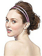 Double Headband in Matte Satin