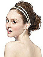 Stretch Charmeuse Double Head Band