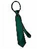 Boy's 14" Duchess Satin Zip Neck Tie