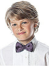 Boy's Clip Bow Tie in Duchess Satin