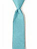 Boy's Zip Neck Tie in Peau de Soie