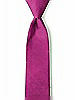 Boy's Zip Neck Tie in Peau de Soie