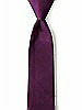 Boy's Zip Neck Tie in Peau de Soie