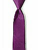 Boy's Zip Neck Tie in Peau de Soie
