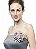 Fortuny Pleated Nu-Georgette Flower