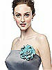 Fortuny Pleated Nu-Georgette Flower