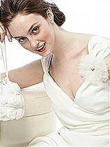 Tulle Flower with Rhinestone Detail