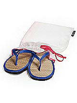 Wedding Flip Flops in Bridesmaid Colors