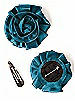 Dupioni Swirl Flower 