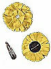 Peau de Soie Confetti Flower with Rhinestone Detail