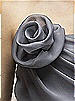Large Crinkle Chiffon Flower