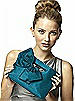 Dupioni Clutch with Interchangeable Bow