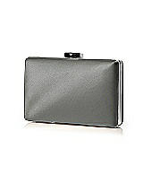 Matte Satin Pill Box Clutch