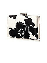 Matte Satin Pill Box Clutch