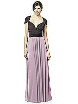 Twist Wrap Dress: Long Combo