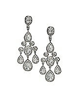 CZ Empire Chandelier Earrings