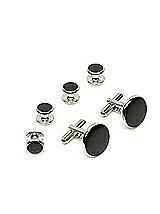 Cuff Link and Stud Set - Silver