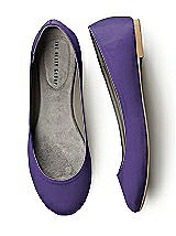 Simple Satin Ballet Flat 