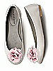 Crinkle Chiffon Flower Shoe Clip