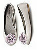 Crinkle Chiffon Flower Shoe Clip