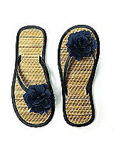 Flower Trimmed Bridesmaid and Bridal Flip Flop