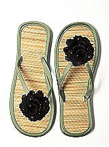 Glimmer Flower Trimmed Bridesmaid Flip Flop