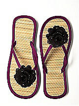 Glimmer Flower Trimmed Bridesmaid Flip Flop