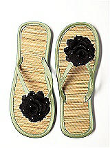 Glimmer Flower Trimmed Bridesmaid Flip Flop