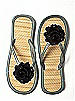 Glimmer Flower Trimmed Bridesmaid Flip Flop