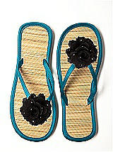 Glimmer Flower Trimmed Bridesmaid Flip Flop