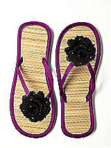 Glimmer Flower Trimmed Bridesmaid Flip Flop