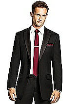 Men's Skinny Tie in Duchess Satin