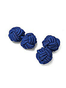 Men's Fabric Knot Cuff Links
