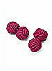 Men's Fabric Knot Cuff Links
