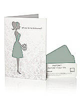 PANTONE WEDDING&trade; Will You Be My Bridesmaid Card