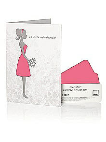 PANTONE WEDDING&trade; Will You Be My Bridesmaid Card