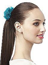 Crinkle Chiffon Flower Hair Tie