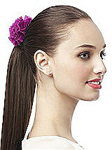 Crinkle Chiffon Flower Hair Tie