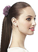 Crinkle Chiffon Flower Hair Tie