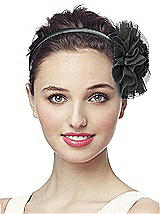 Crinkle Chiffon Round Flower