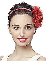 Crinkle Chiffon Round Flower