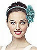 Crinkle Chiffon Round Flower